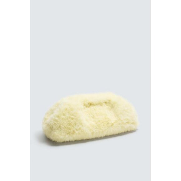 ZARA FAUX FUR ENVELOPE BAG FOR ZARA X DISNEY HARRY LAMBERT - Picture 1 of 5